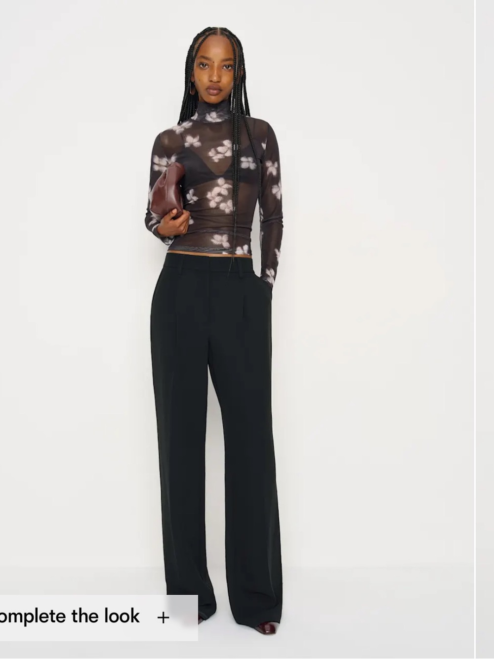 Reformation Nell Knit Top